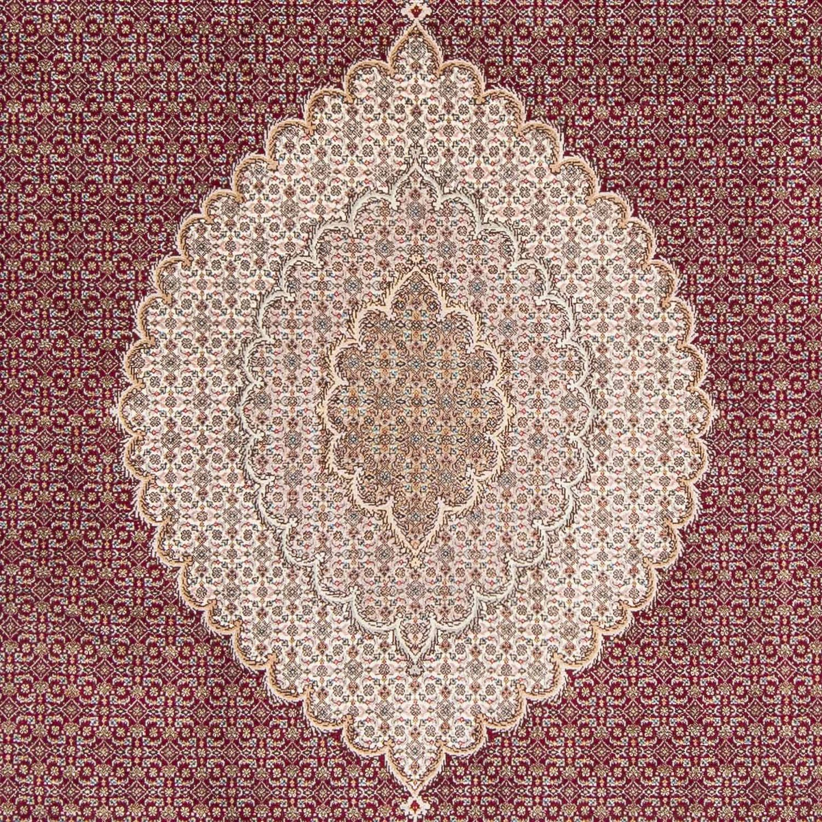 Perser Rug - Tabriz - 305 x 202 cm - dark red