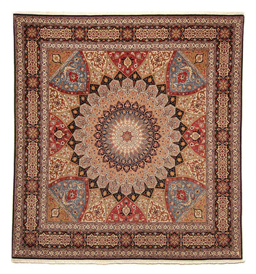 Perser Rug - Tabriz - Royal square  - 264 x 252 cm - light brown
