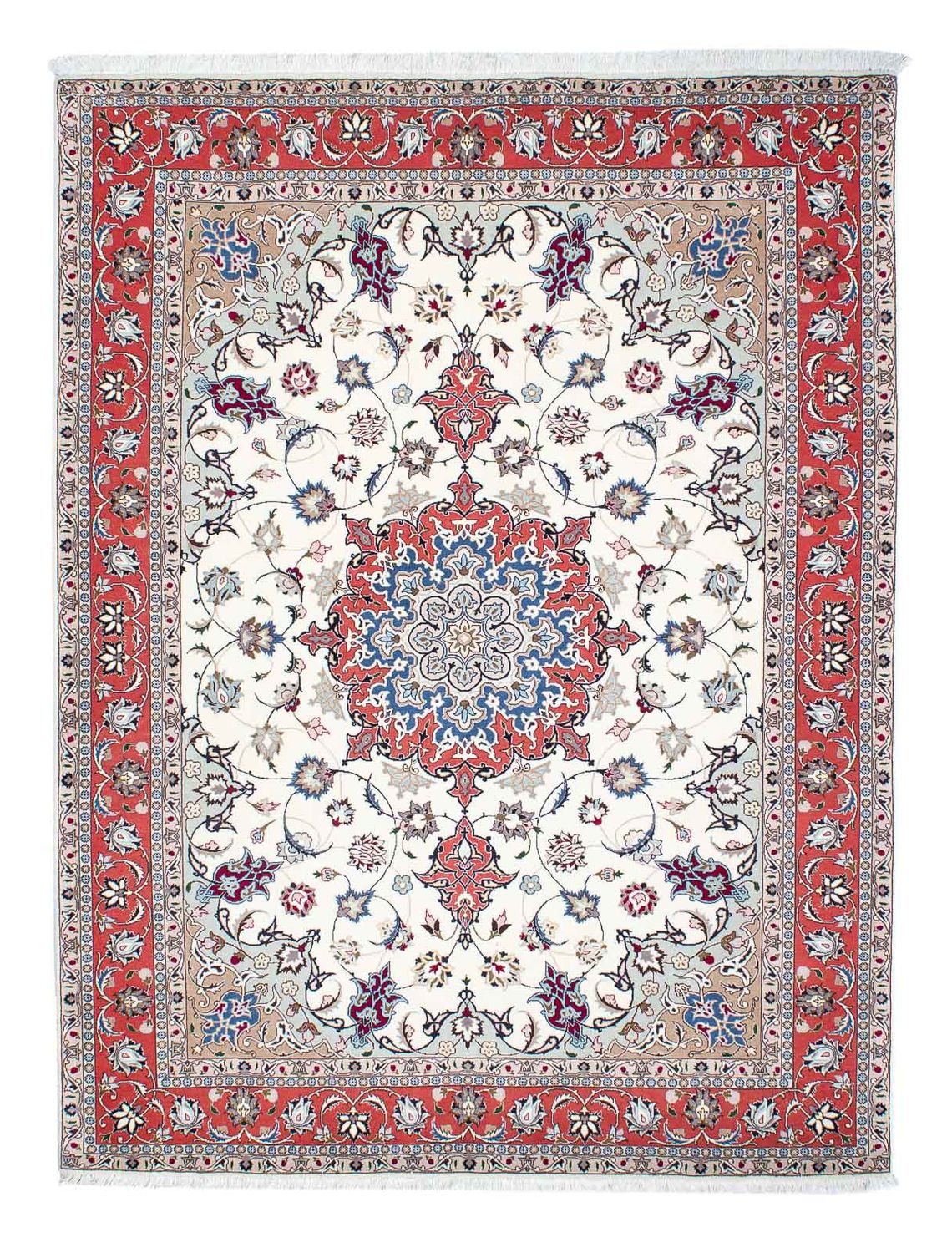 Perser Rug - Tabriz - Royal - 198 x 151 cm - beige