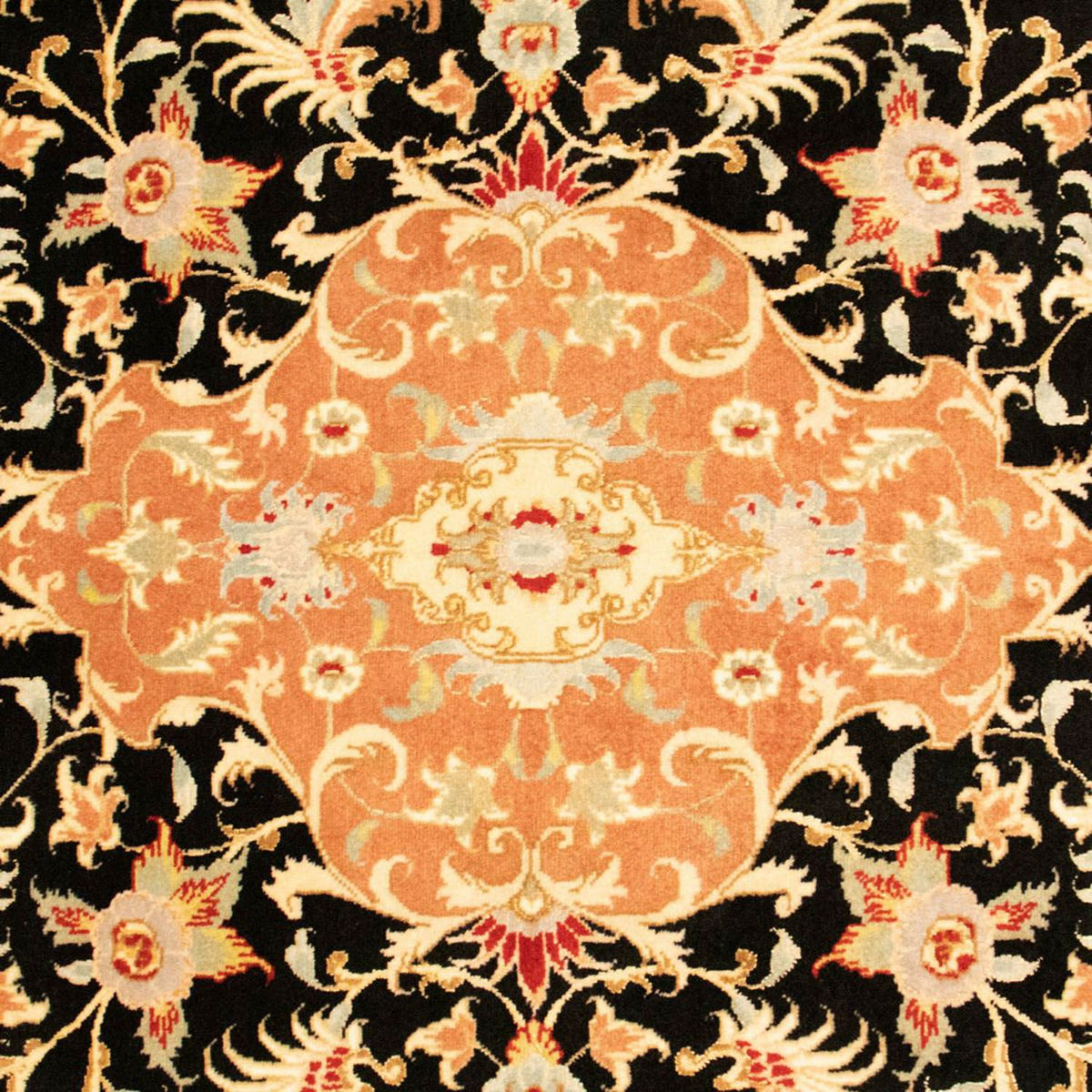 Perser Rug - Tabriz - Royal - 150 x 101 cm - black