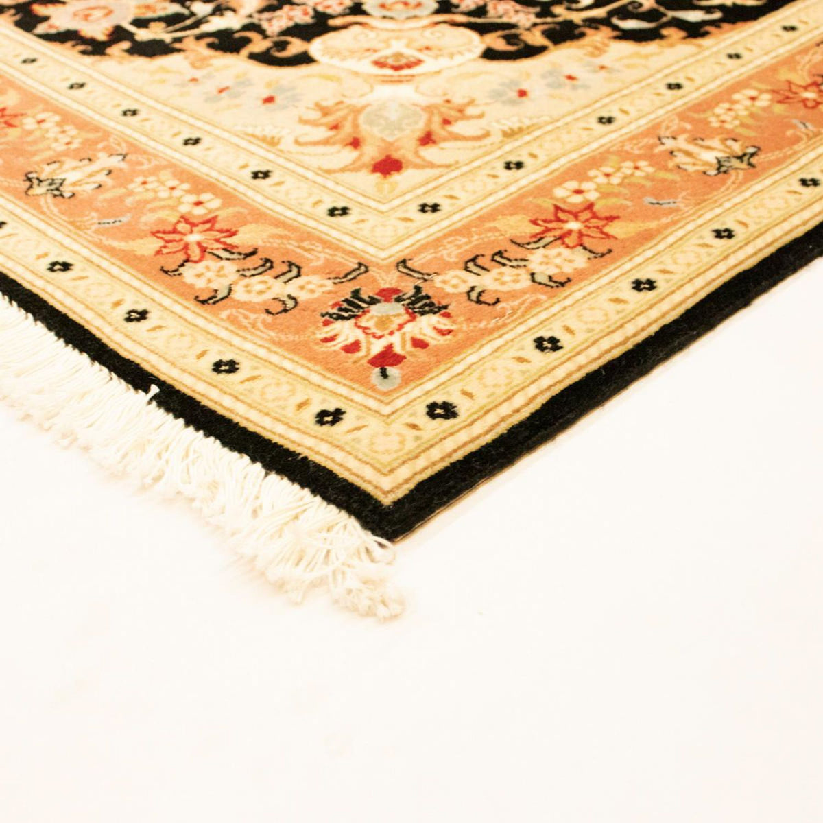 Tabriz - 50 Raj Rug 101x150cm - Persian Rugs