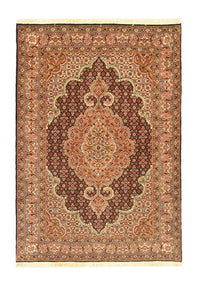 Perser Rug - Tabriz - Royal - 145 x 101 cm - black