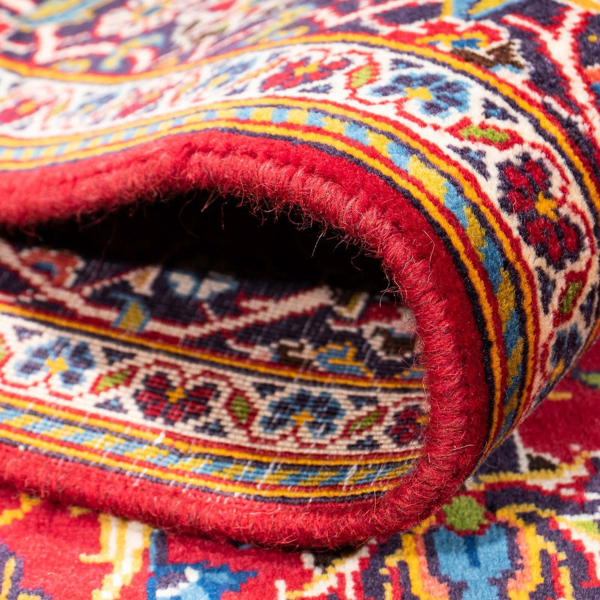 Perser Rug - Keshan - 226 x 137 cm - red