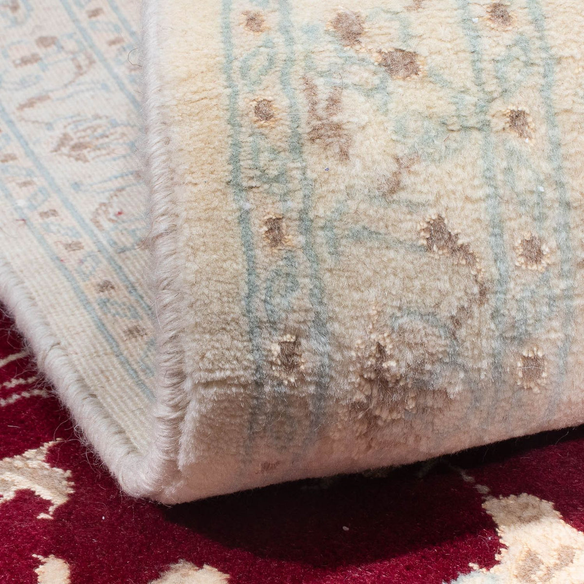 Perser Rug - Nain - Royal - 290 x 196 cm - dark red