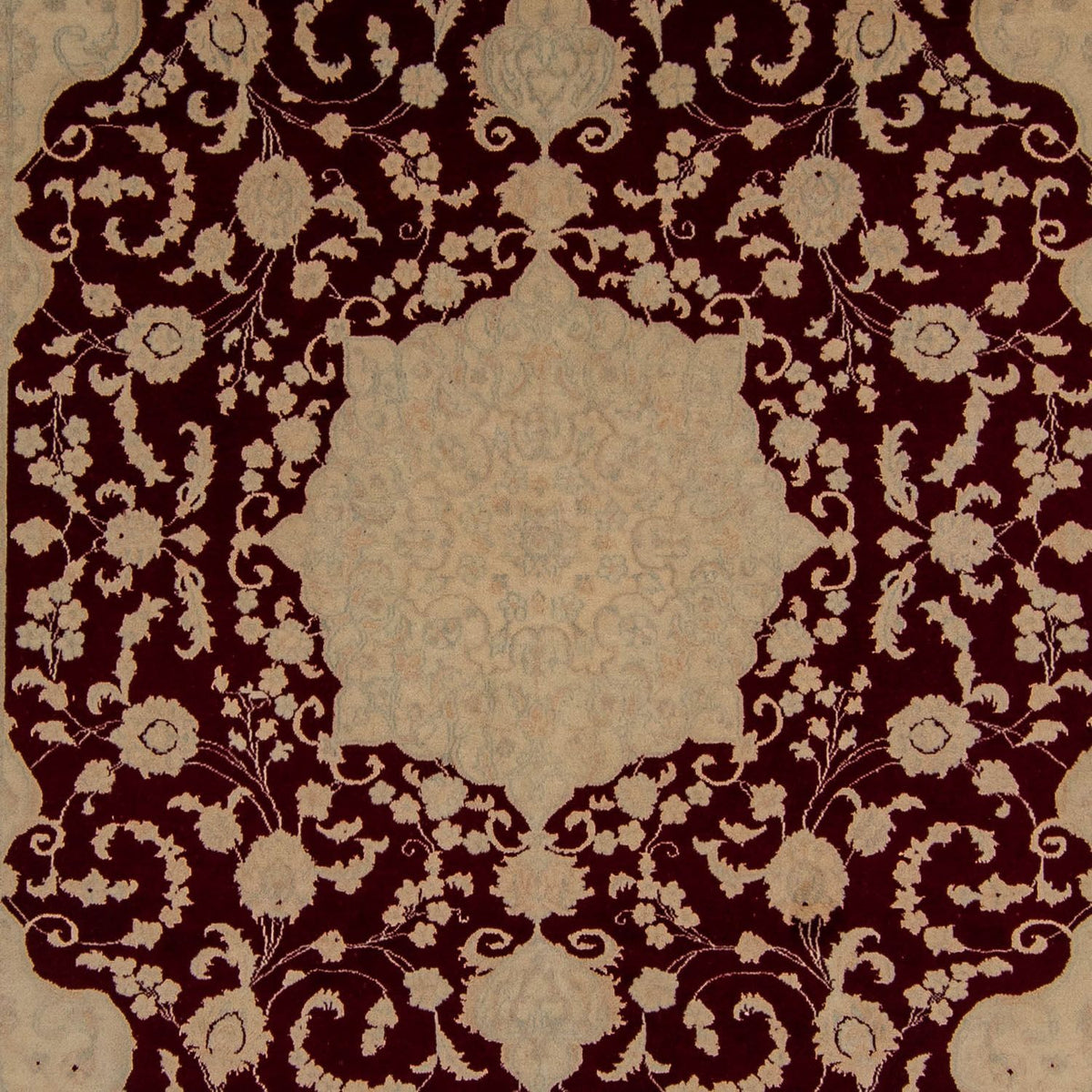 Perser Rug - Nain - 328 x 249 cm - dark red