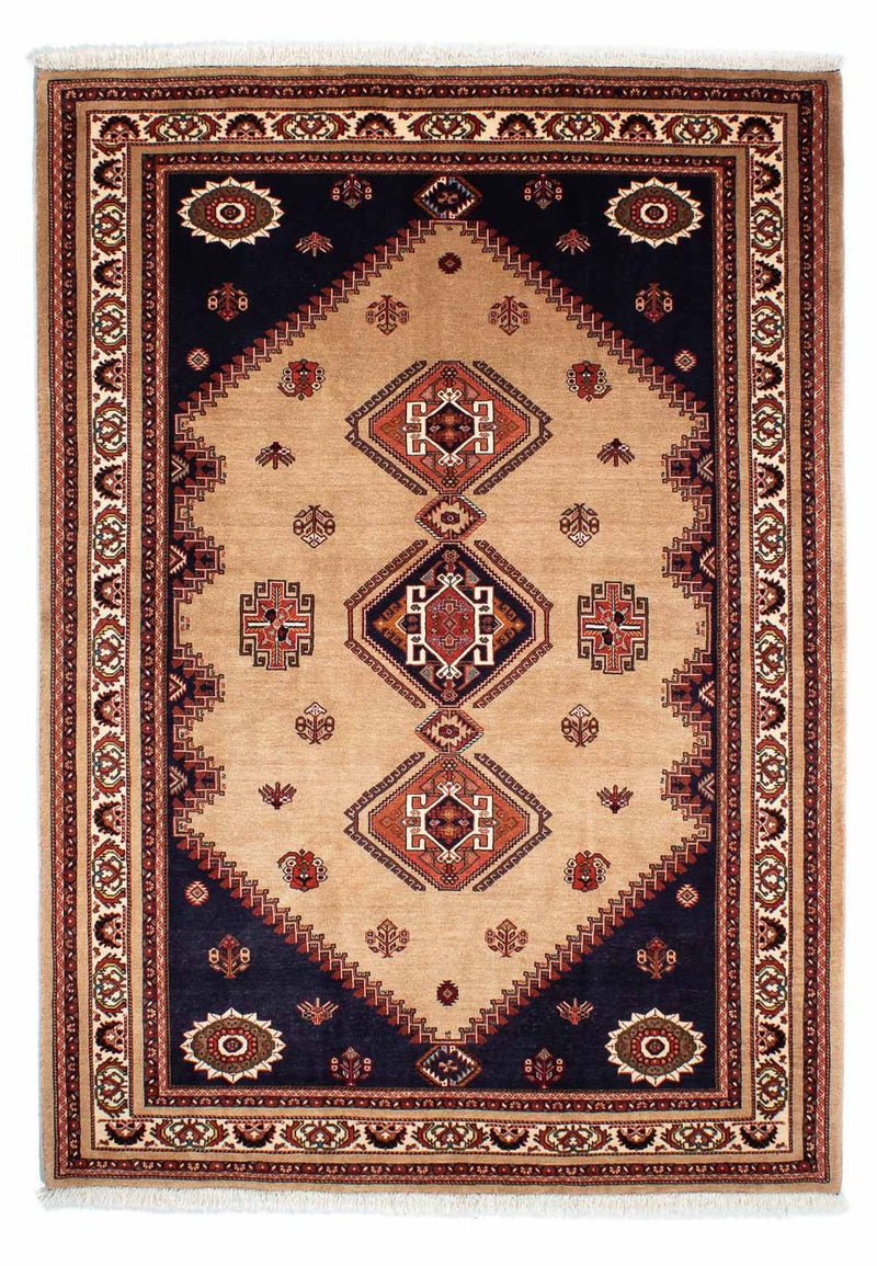 Perser Rug - Nomadic - 246 x 174 cm - light brown
