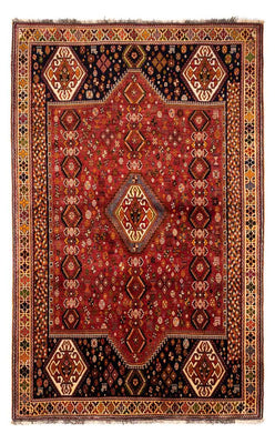Perser Rug - Nomadic - 284 x 168 cm - dark red