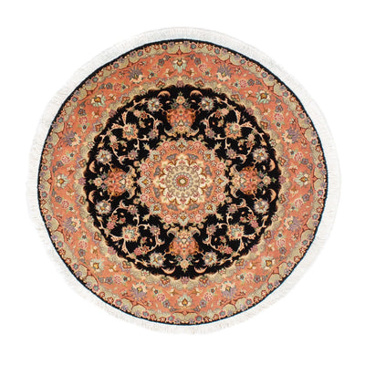 Tabriz - 50 Raj Rug 100x100cm - Persian Rugs