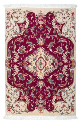 Perser Rug - Tabriz - Royal - 90 x 60 cm - dark red