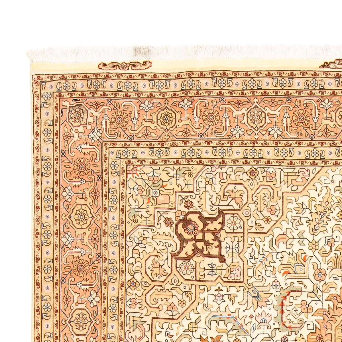 Tabriz - 50 Raj Rug 202x308cm - Persian Rugs
