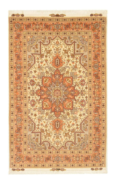 Tabriz - 50 Raj Rug 102x160cm - Persian Rugs