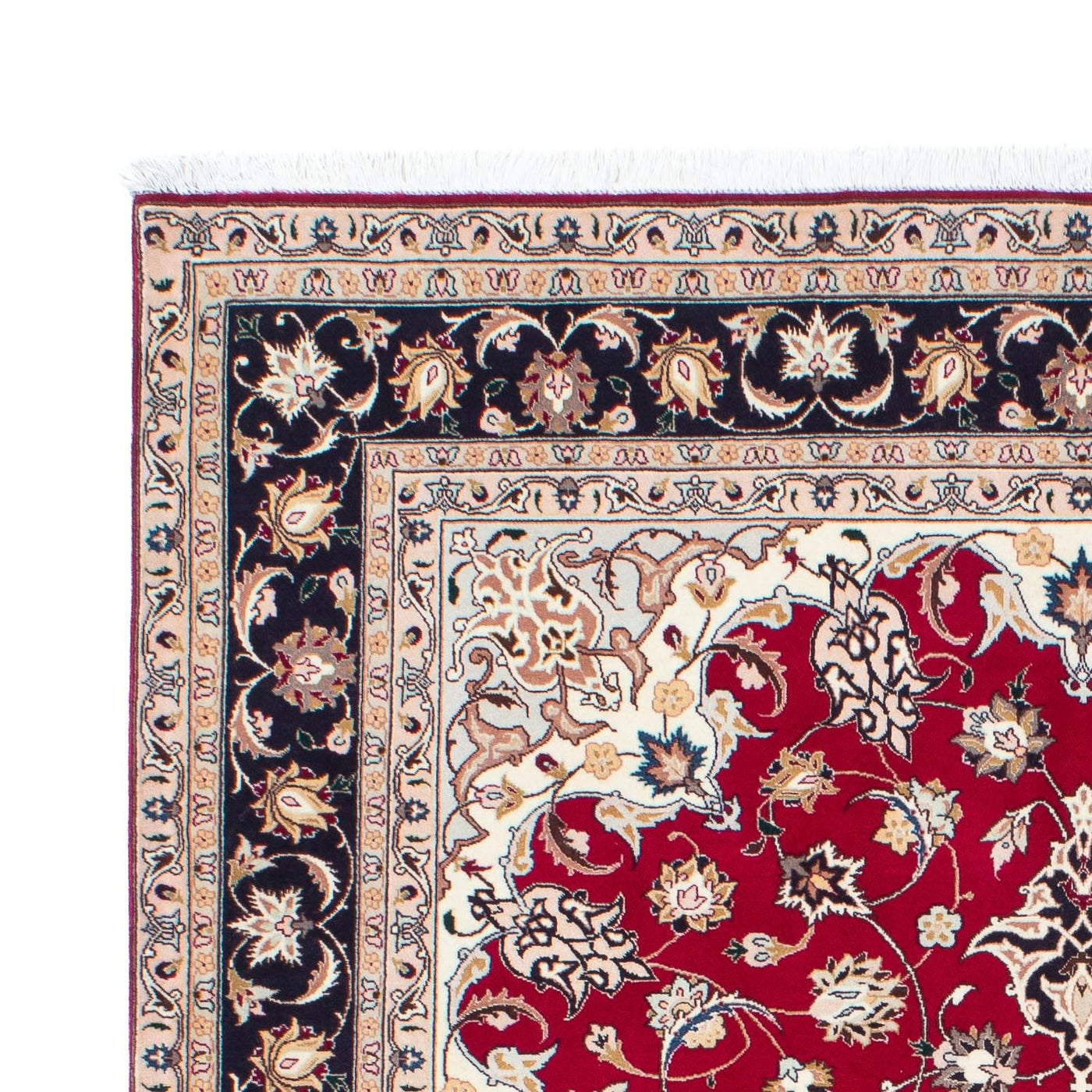 Tabriz - 50 Raj Rug 202x152cm - Persian Rugs