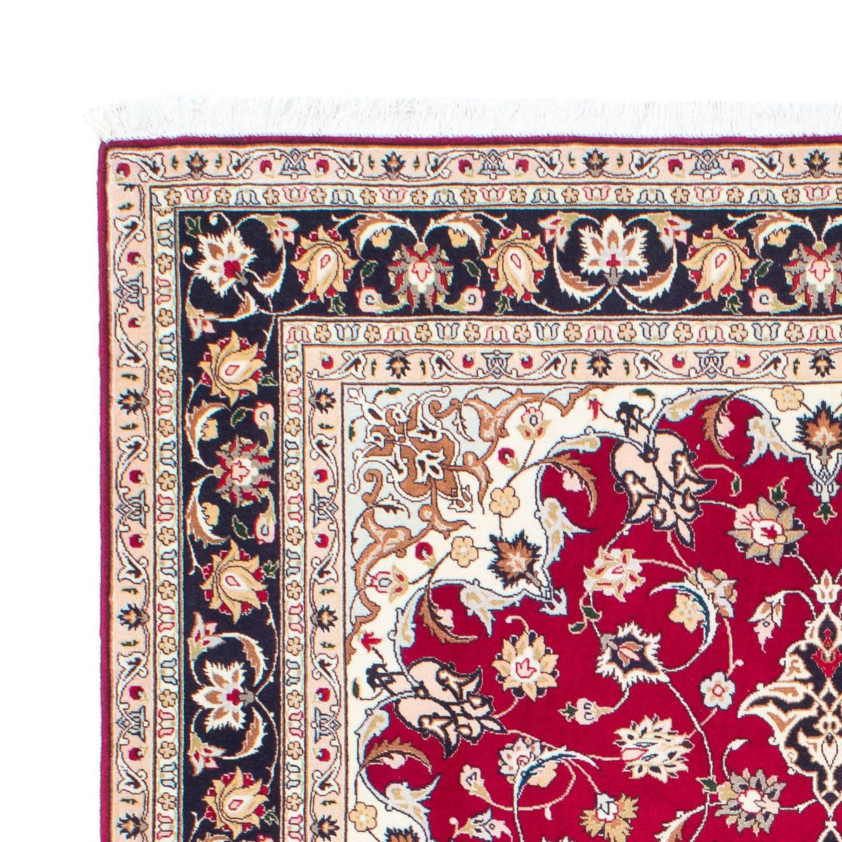 Tabriz - 50 Raj Rug 152x200cm - Persian Rugs
