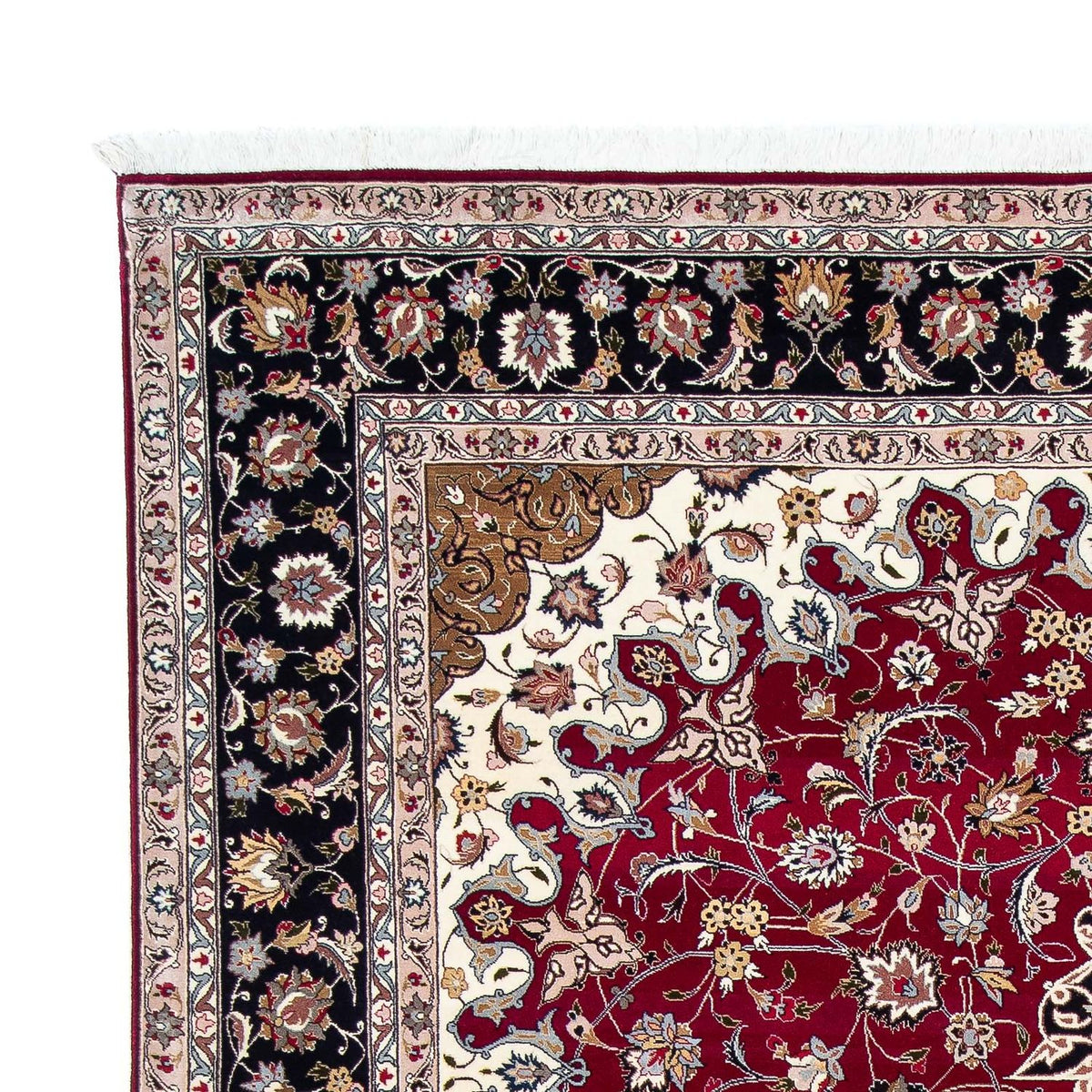 Tabriz - 50 Raj Rug 205x318cm - Persian Rugs