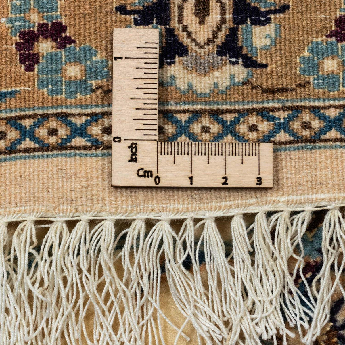 Perser Rug - Nain - Premium - 356 x 250 cm - dark beige