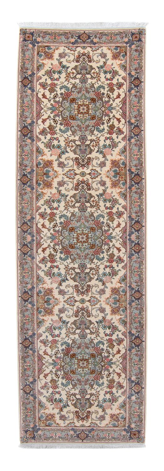 Runner Perser Rug - Tabriz - Royal - 355 x 92 cm - beige
