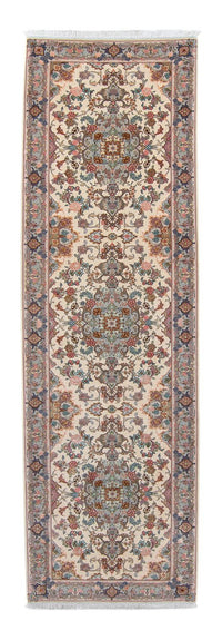 Runner Perser Rug - Tabriz - Royal - 355 x 92 cm - beige