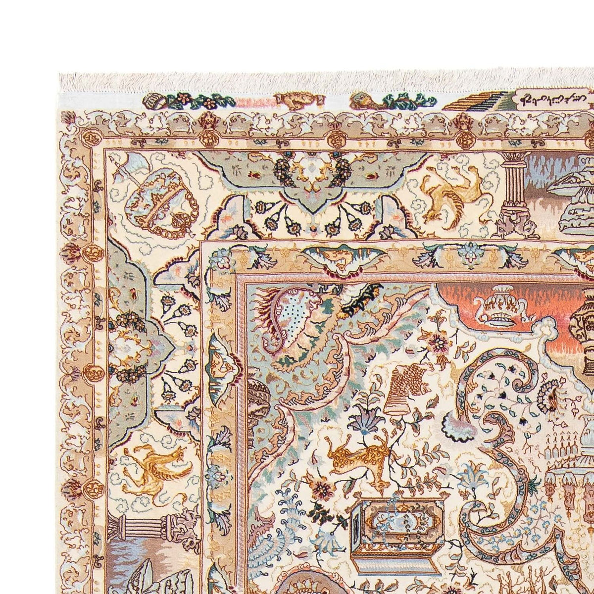 Tabriz - 60 Raj Rug 209x306cm - Persian Rugs