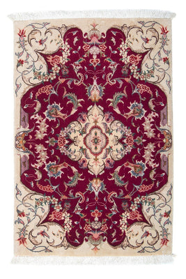 Perser Rug - Tabriz - Royal - 90 x 60 cm - dark red