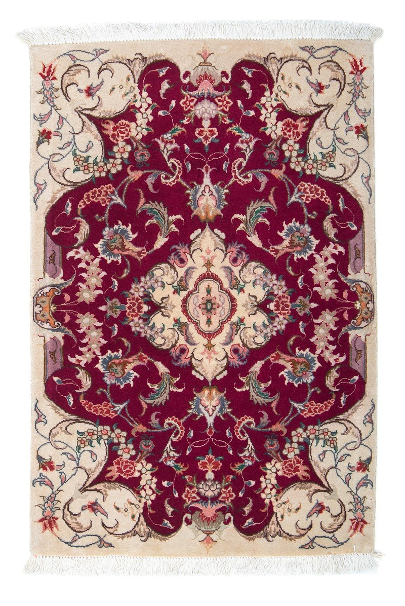 Perser Rug - Tabriz - Royal - 90 x 60 cm - dark red
