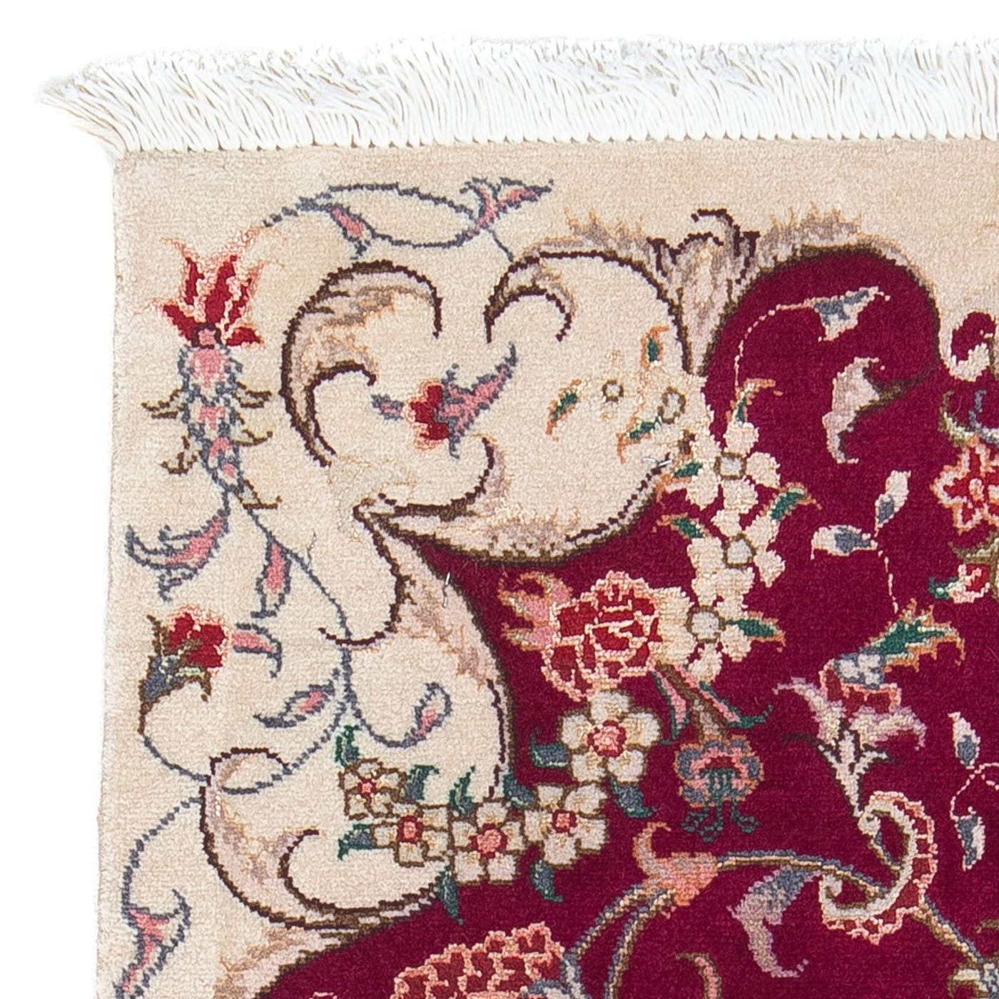 Tabriz - 50 Raj Rug 90x60cm - Persian Rugs