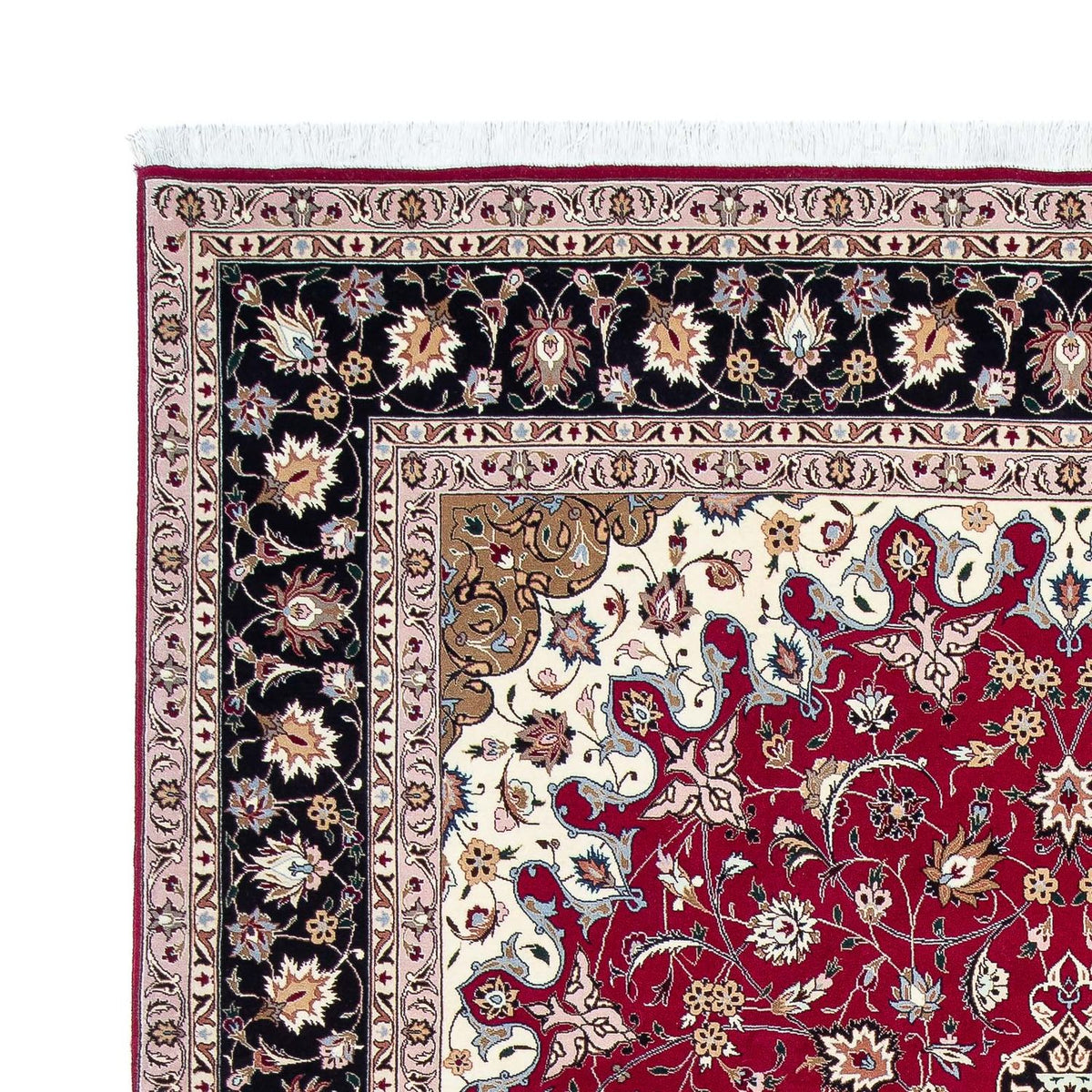 Perser Rug - Tabriz - Royal - 316 x 203 cm - dark red