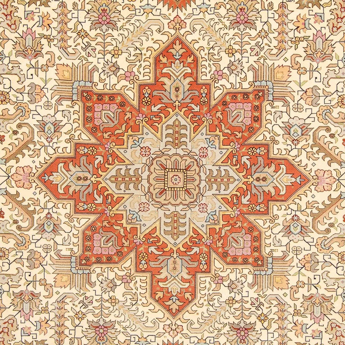 Perser Rug - Tabriz - Royal - 300 x 204 cm - beige