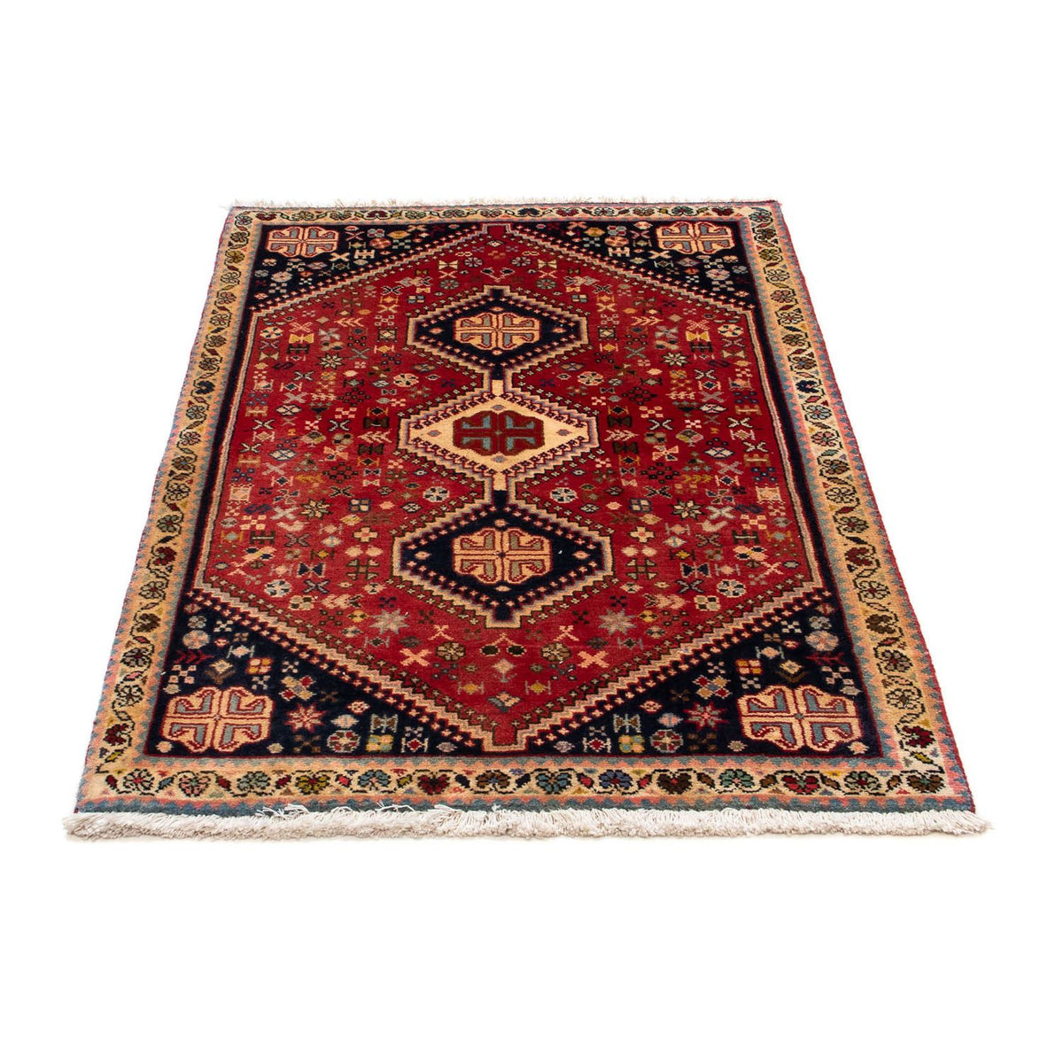Perser Rug - Nomadic - 125 x 80 cm - red