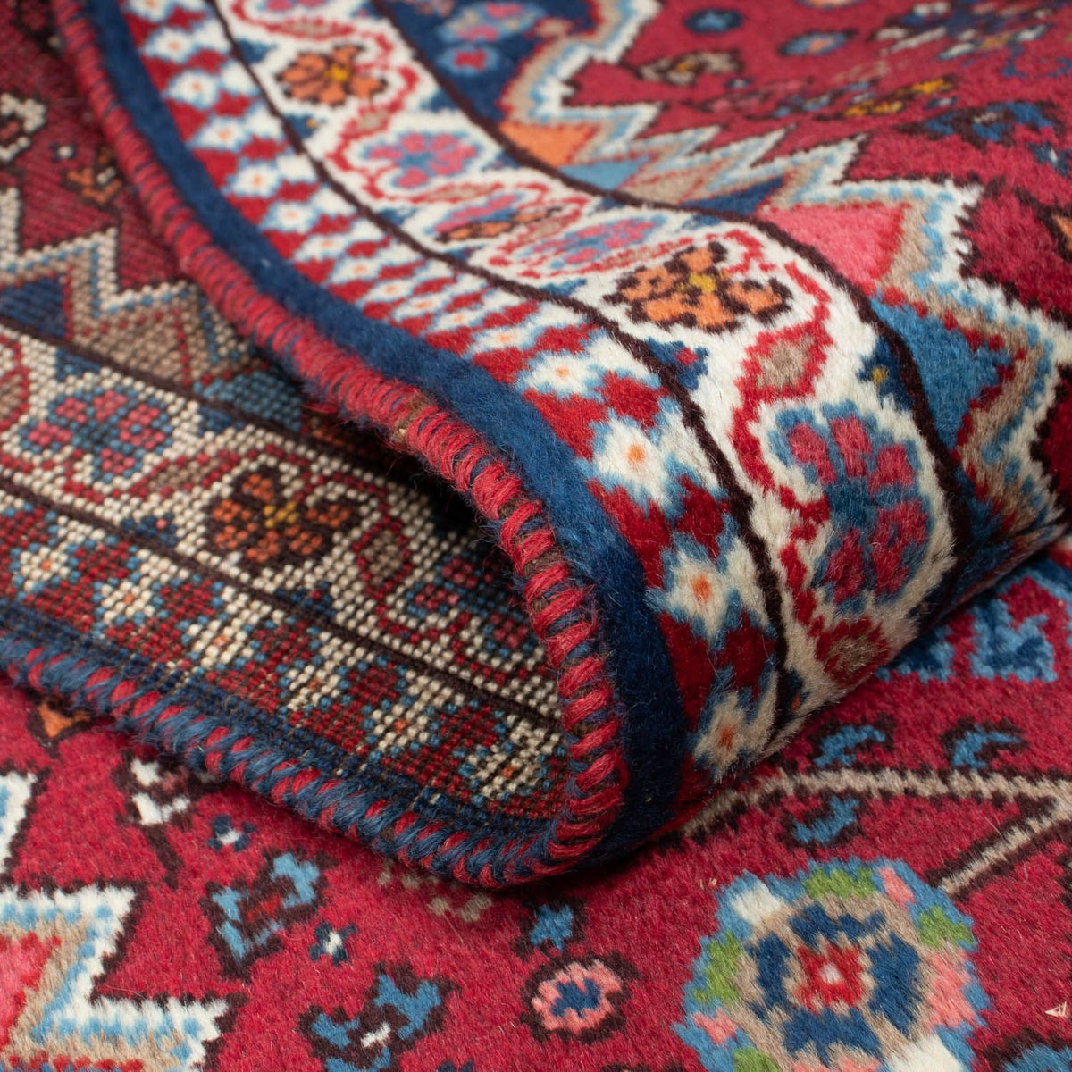 Runner Perser Rug - Nomadic - 194 x 60 cm - dark red