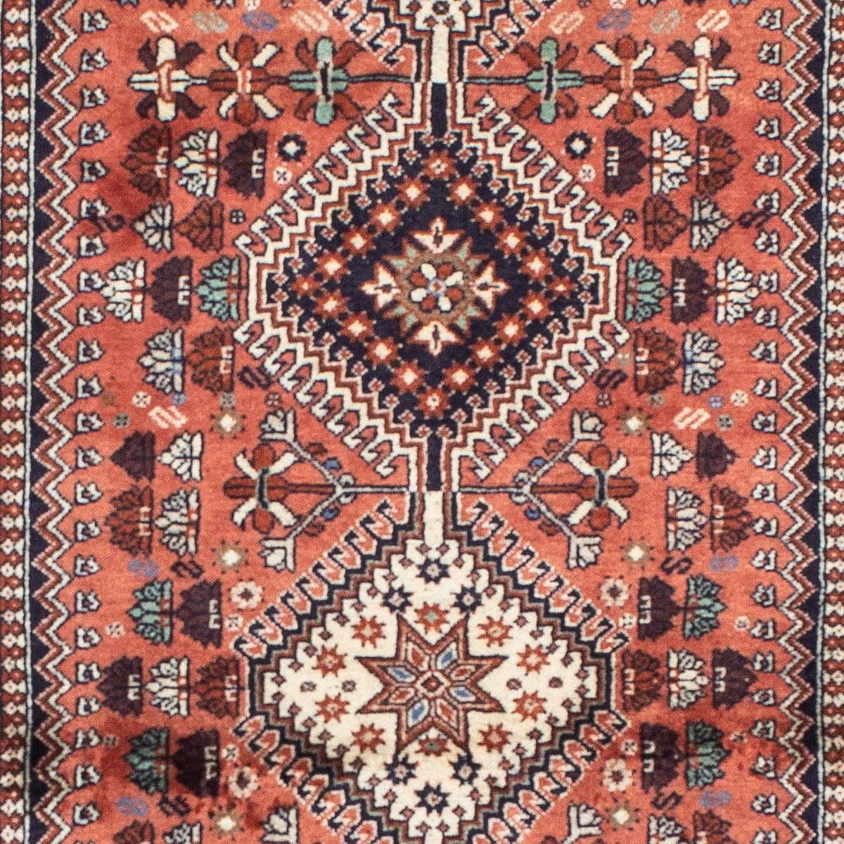 Runner Perser Rug - Nomadic - 199 x 80 cm - light red