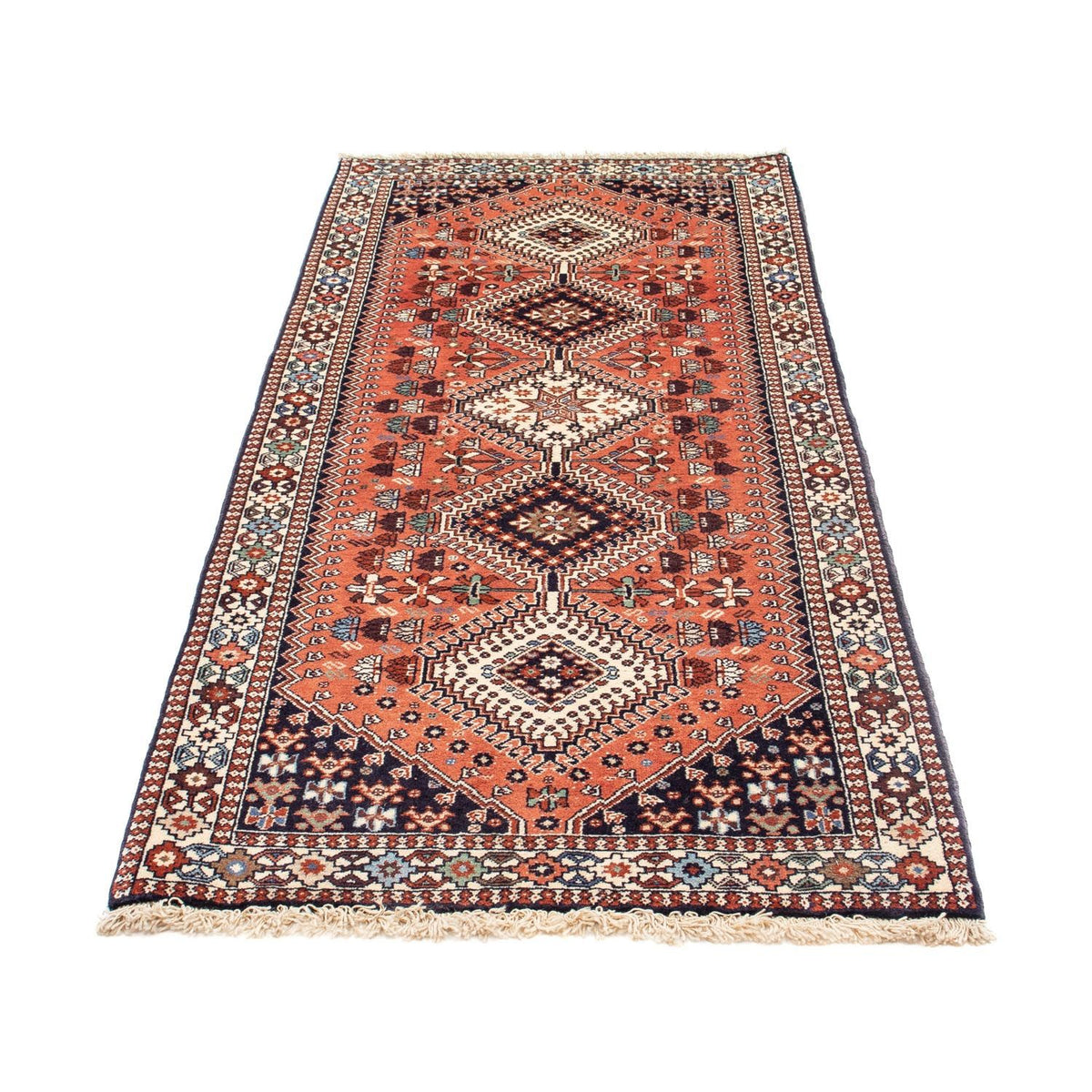 Runner Perser Rug - Nomadic - 199 x 80 cm - light red