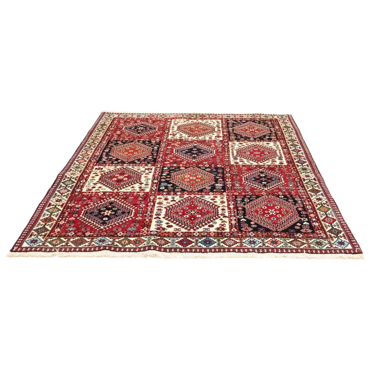 Perser Rug - Nomadic - 191 x 153 cm - multicolored