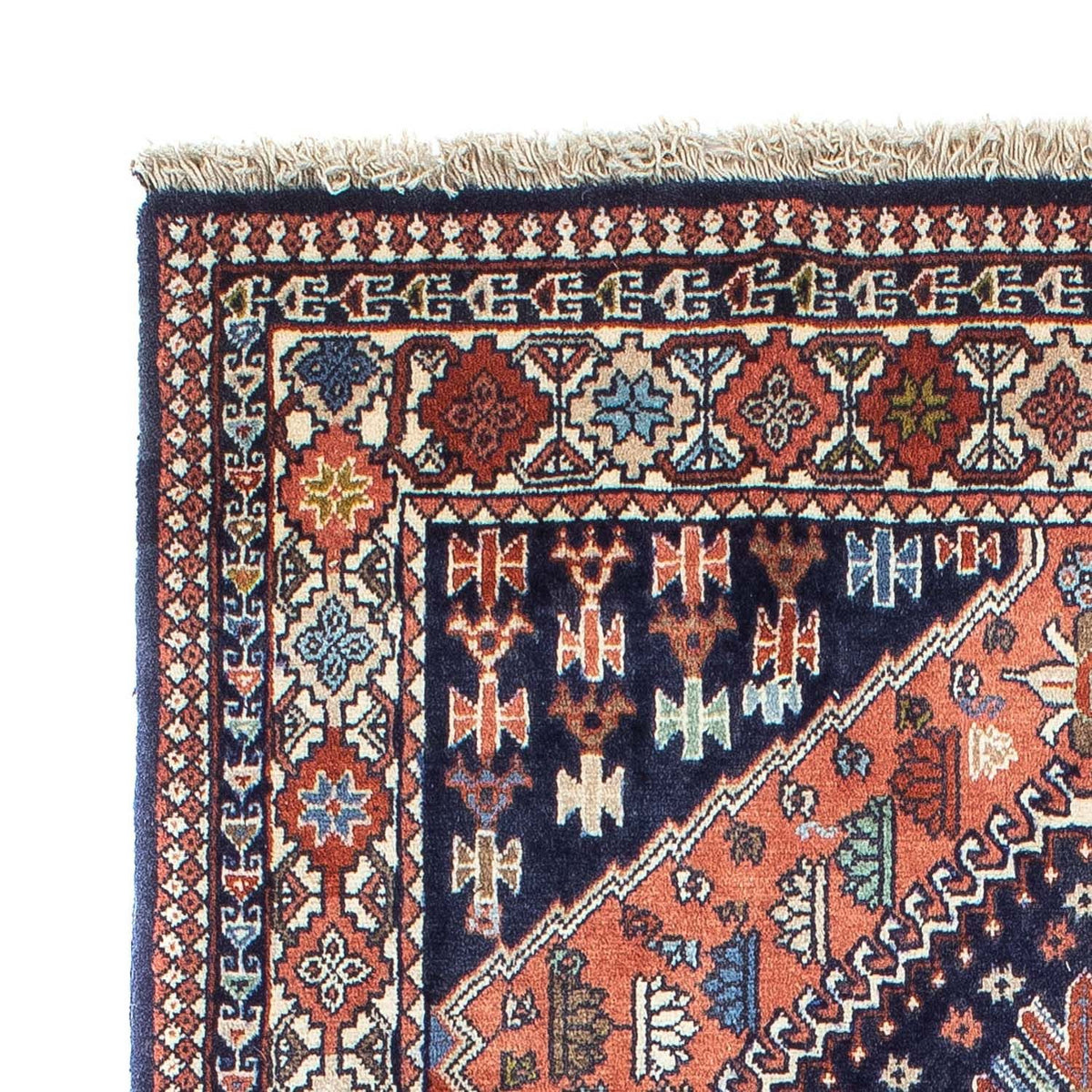 Perser Rug - Nomadic - 160 x 100 cm - dark blue