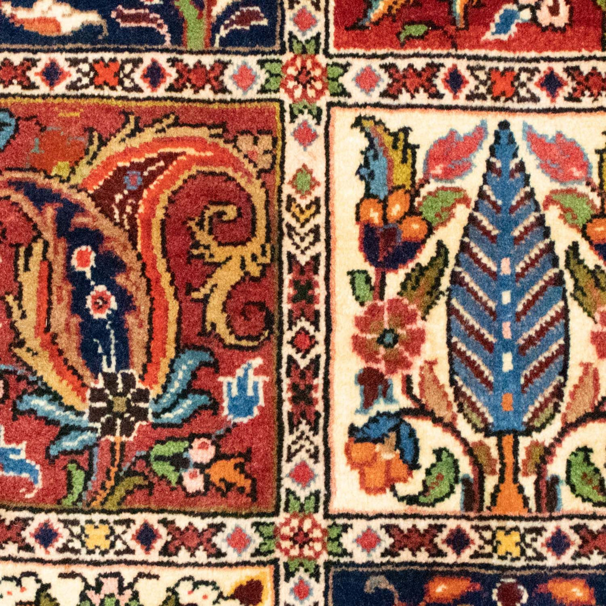 Perser Rug - Nomadic - 212 x 130 cm - multicolored