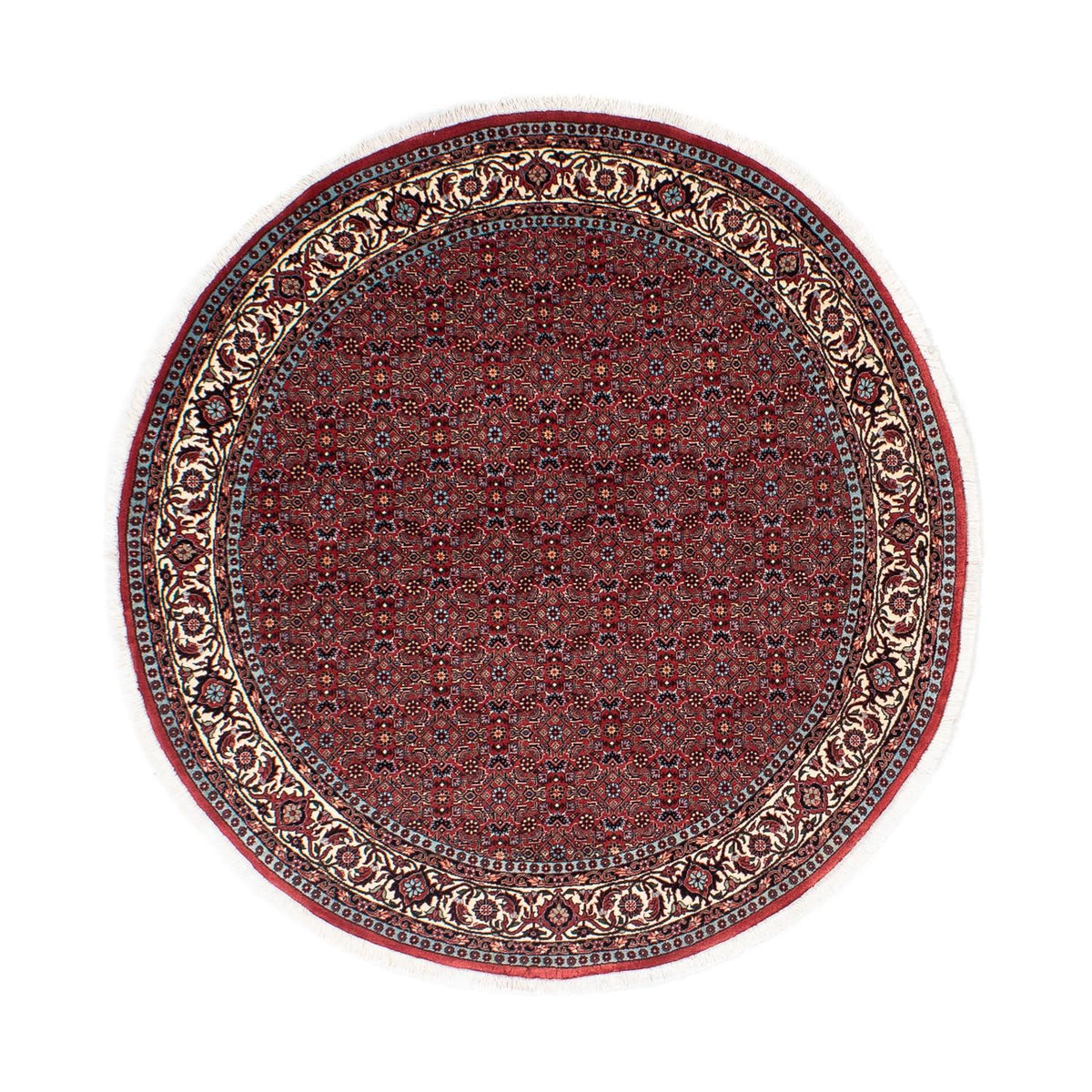 Perser Rug - Bidjar round  - 160 x 160 cm - dark red