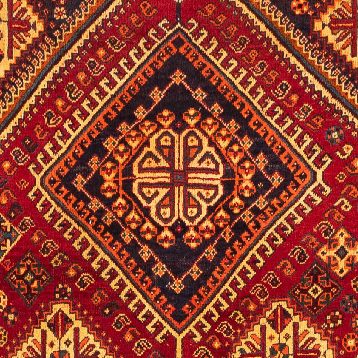 Perser Rug - Nomadic - 271 x 152 cm - dark red