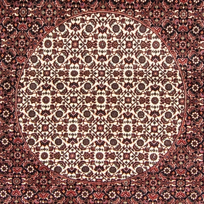 Perser Rug - Bidjar round  - 247 x 247 cm - dark red