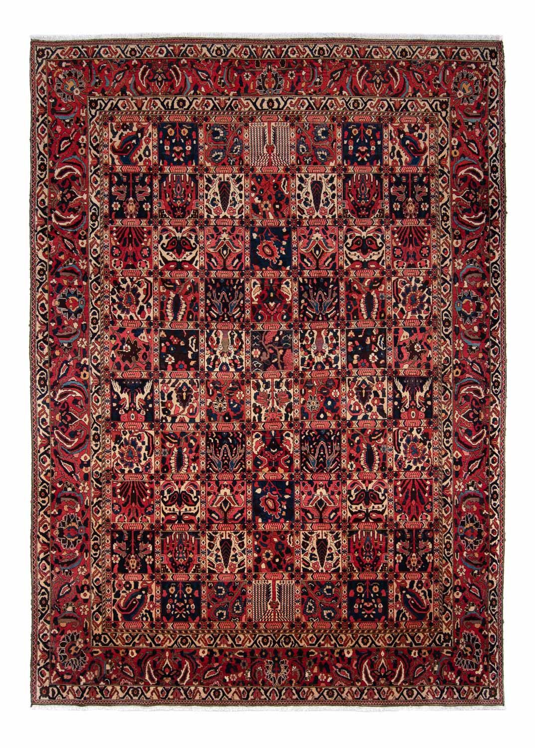 Perser Rug - Nomadic - 358 x 261 cm - dark red