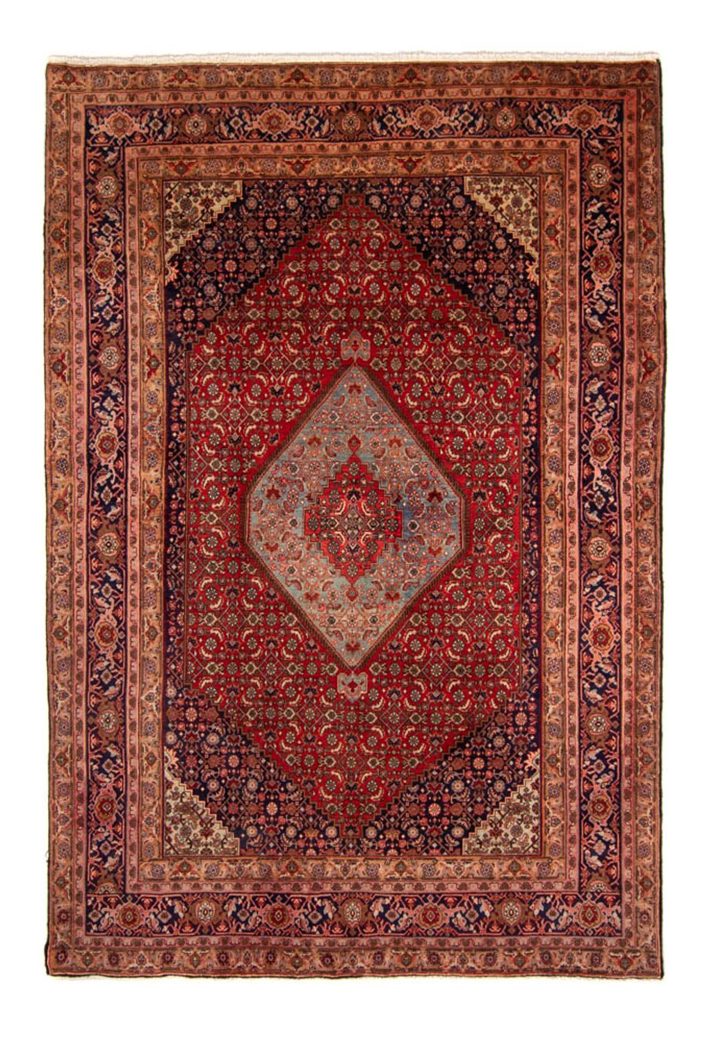 Perser Rug - Bidjar - 332 x 228 cm - dark red