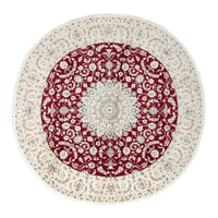 Perser Rug - Nain round  - 300 x 300 cm - dark red
