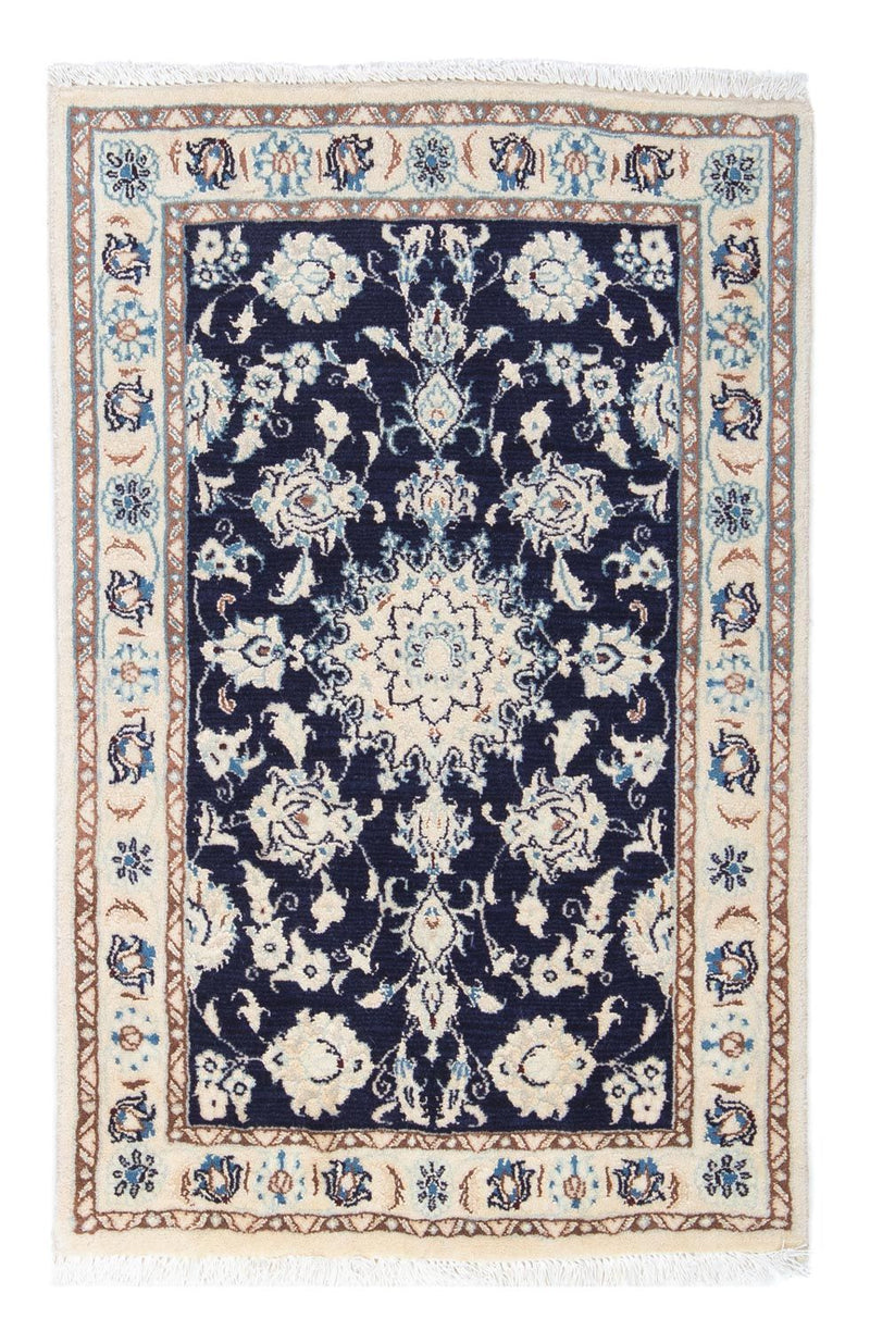 Perser Rug - Nain - 85 x 55 cm - dark blue