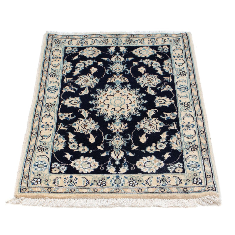 Perser Rug - Nain - 85 x 55 cm - dark blue