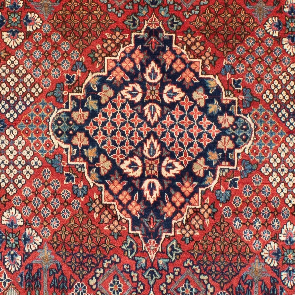 Perser Rug - Keshan - 206 x 132 cm - brown