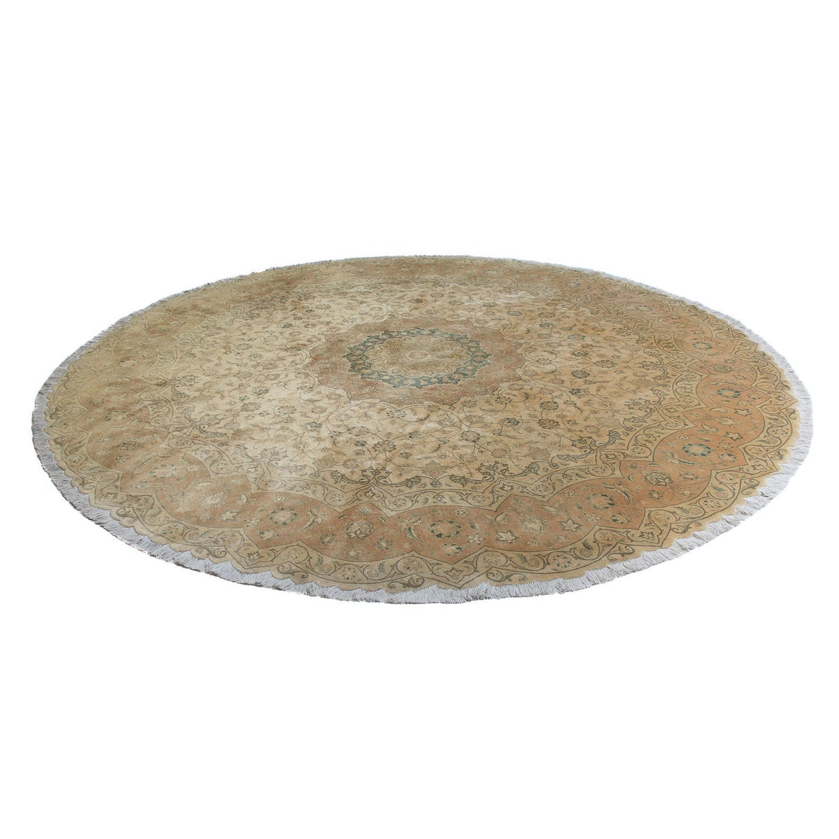 Perser Rug - Tabriz round  - 290 x 290 cm - beige