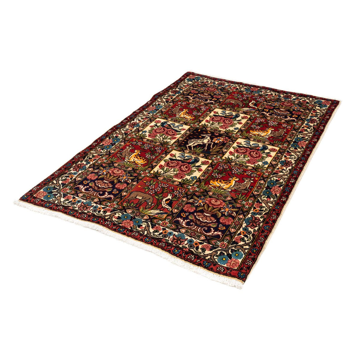 Perser Rug - Nomadic - 154 x 106 cm - dark red