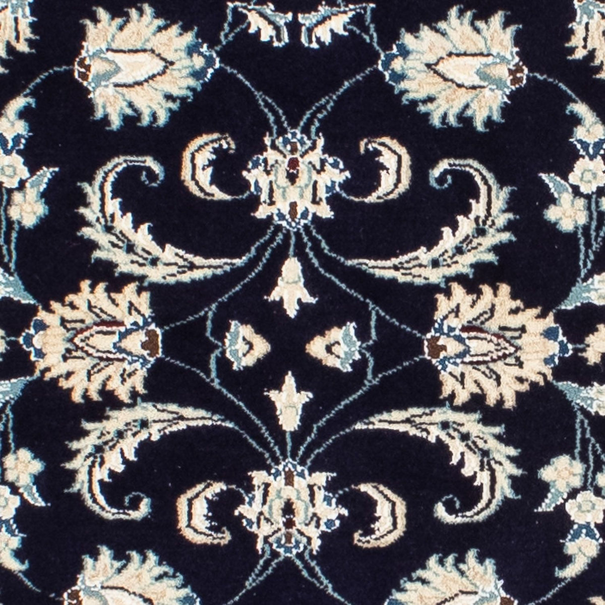 Runner Perser Rug - Nain - 400 x 77 cm - dark blue