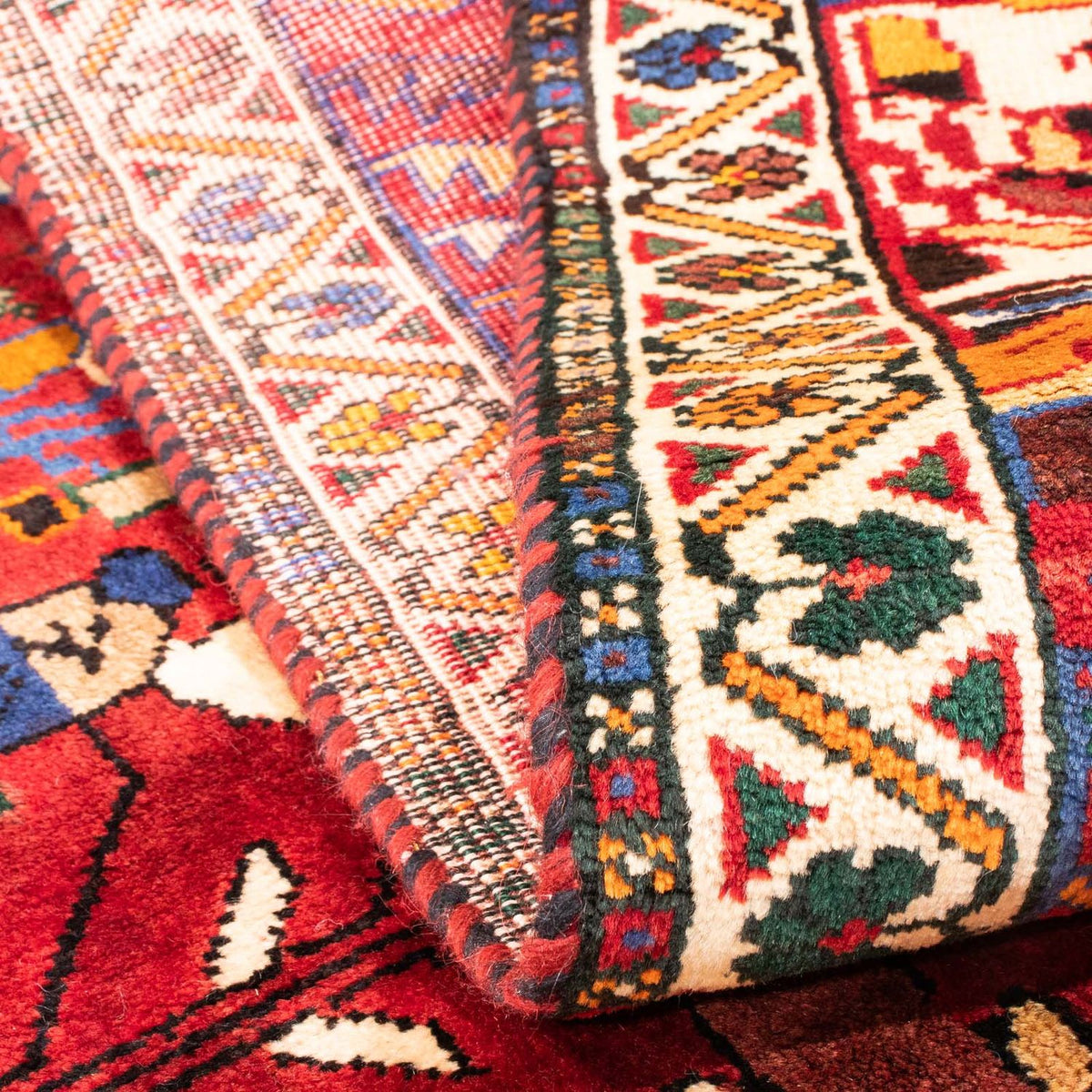 Perser Rug - Nomadic - 150 x 104 cm - dark red