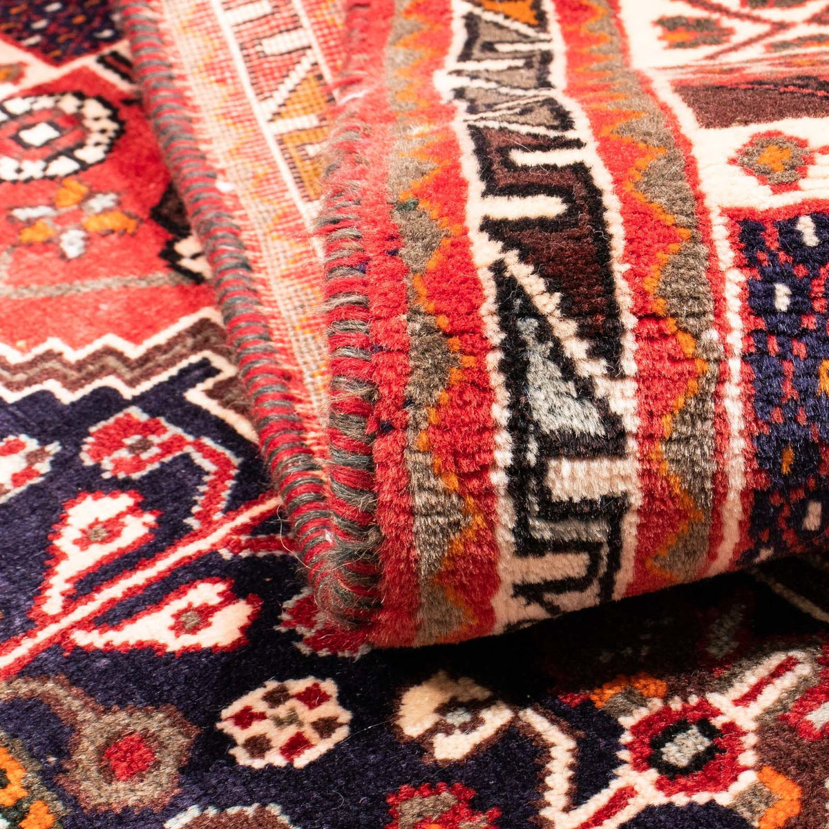 Perser Rug - Nomadic - 158 x 118 cm - light red