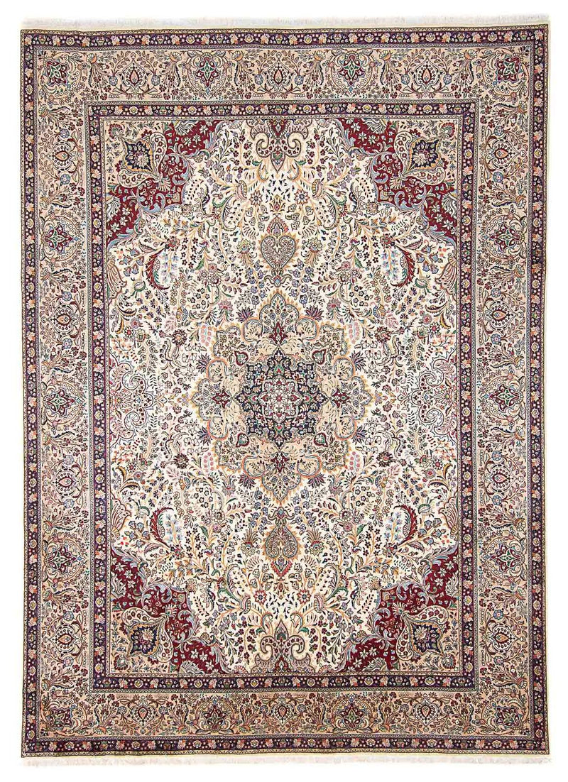 Tabriz - 40 Raj Rug 392x303cm - Persian Rugs
