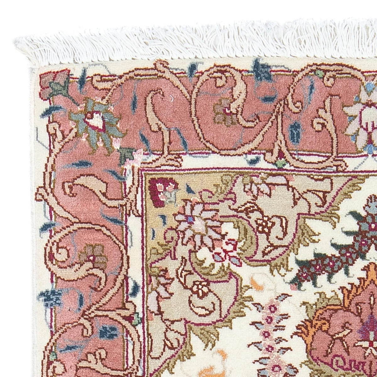 Tabriz - 50 Raj Rug 58x89cm - Persian Rugs